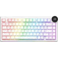 Клавіатура Ajazz AK820 V2 White Peach Switch (AK820-V2-WP-SW)