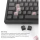 Клавиатура Ajazz AK820 V2 White Peach Switch (AK820-V2-WP-S-W)