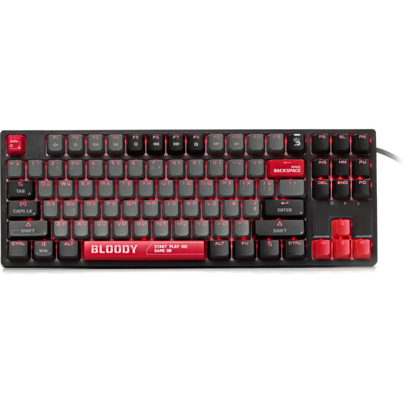 Клавіатура Bloody S87 (Energy Red)