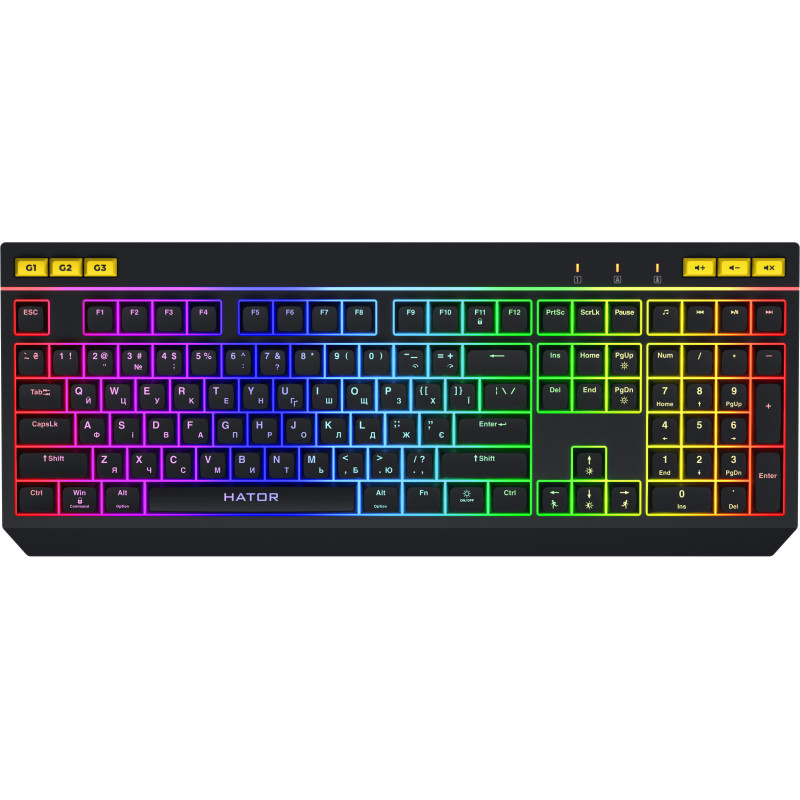 Hator Icefall Black (HTK402UA)