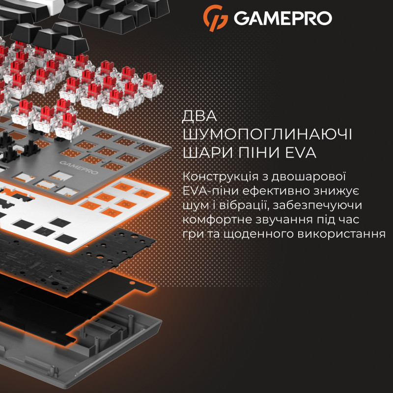 Клавиатура GamePro MK124G Pro