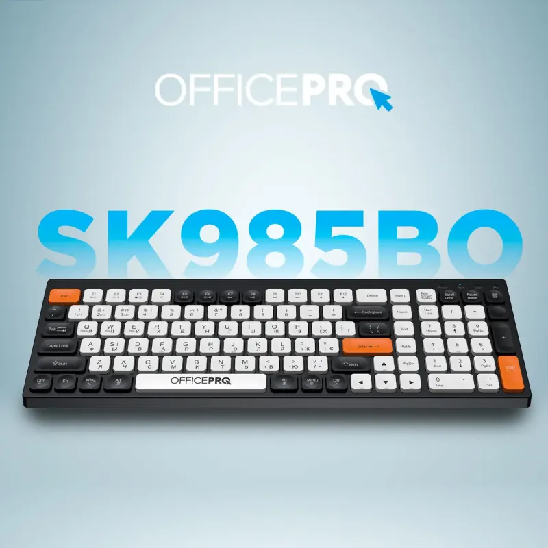 Клавіатура OfficePro SK985BO