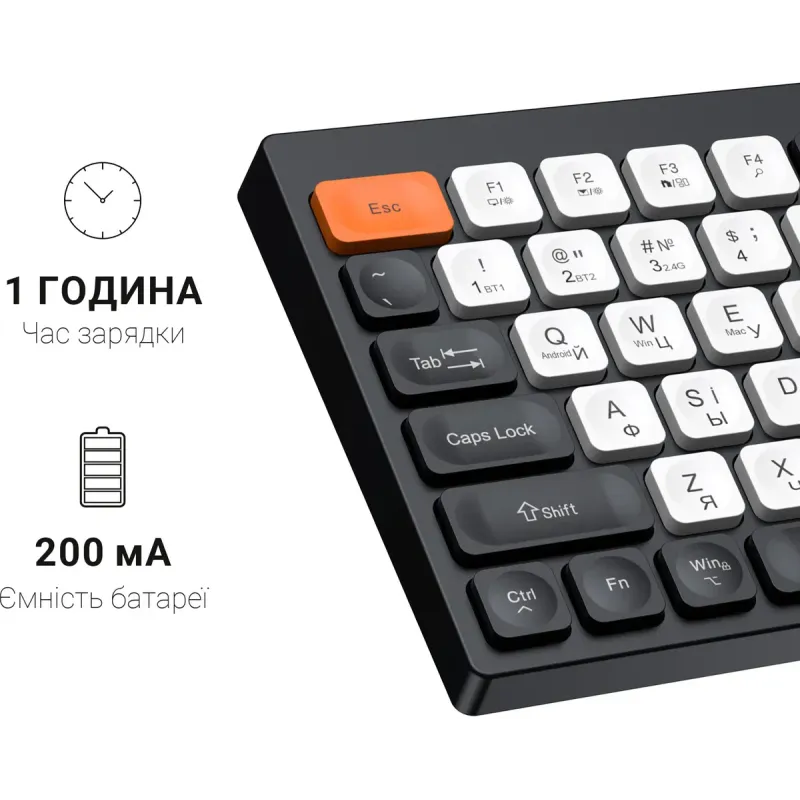 Клавіатура OfficePro SK985BO