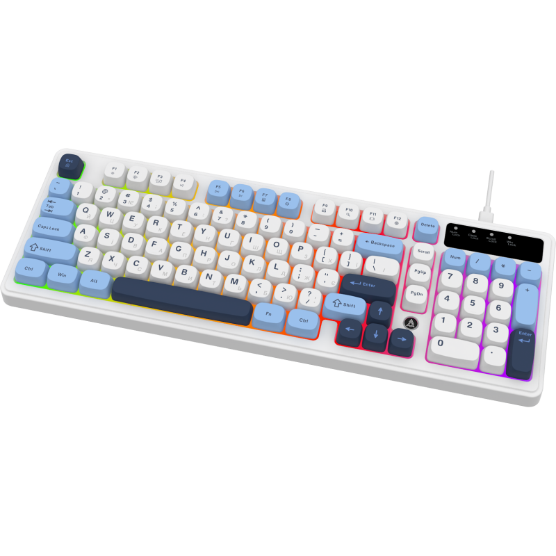 Клавіатура Ajazz AF98 Glacier Blue (AF98-GB)