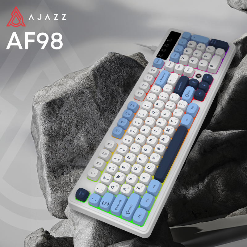 Клавіатура Ajazz AF98 Glacier Blue (AF98-GB)