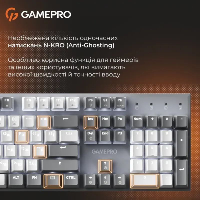 Клавиатура GamePro MK144G