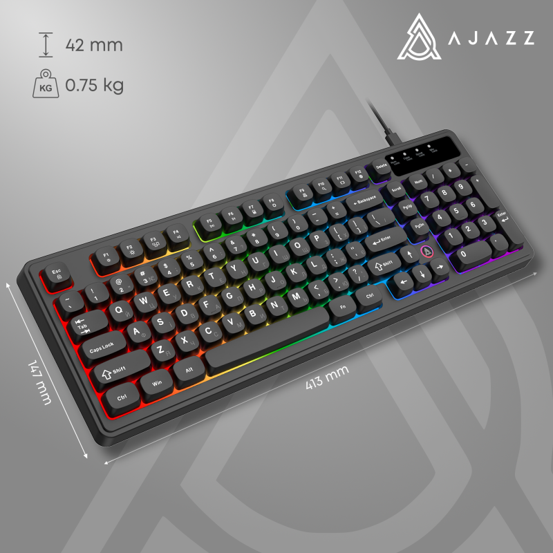Клавіатура Ajazz AF98 Black (AF98-B)