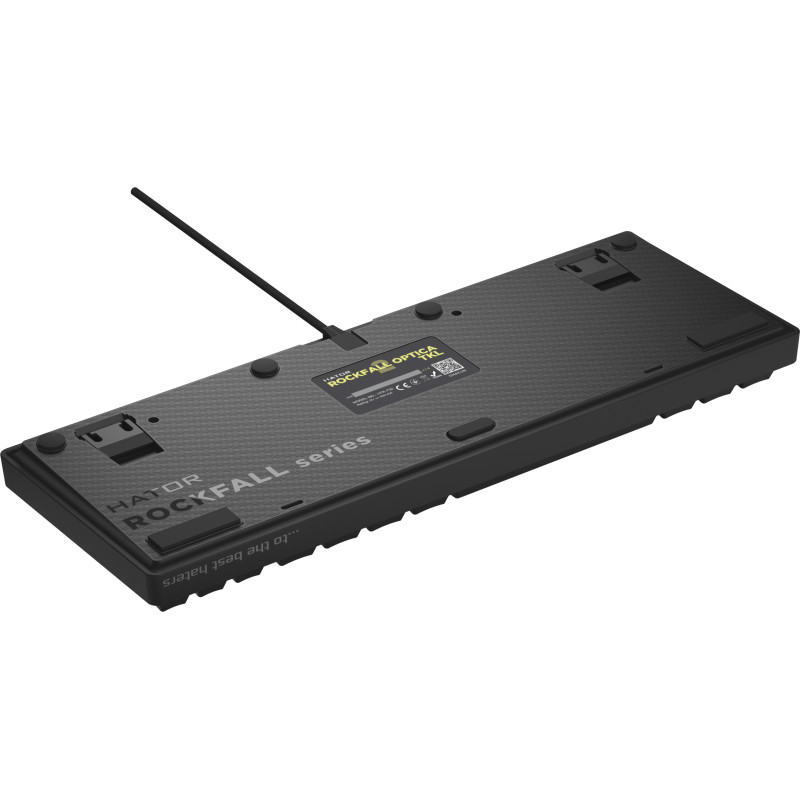 HATOR Rockfall 2 Optica TKL Black Switch Black (HTK-730)