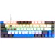 Клавіатура Media-Tech Red Core MX60 White (MT1259)