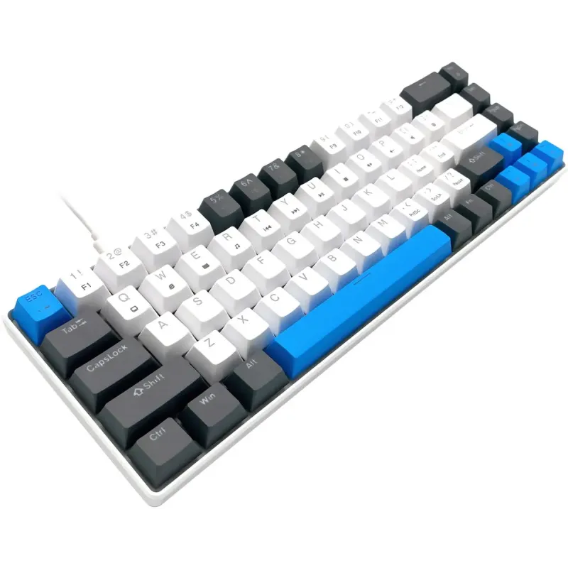 Клавіатура Media-Tech Red Core MX60 White (MT1259)