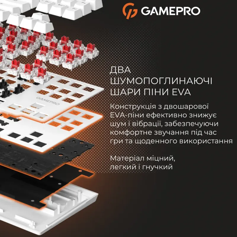 Клавіатура GamePro MK124W