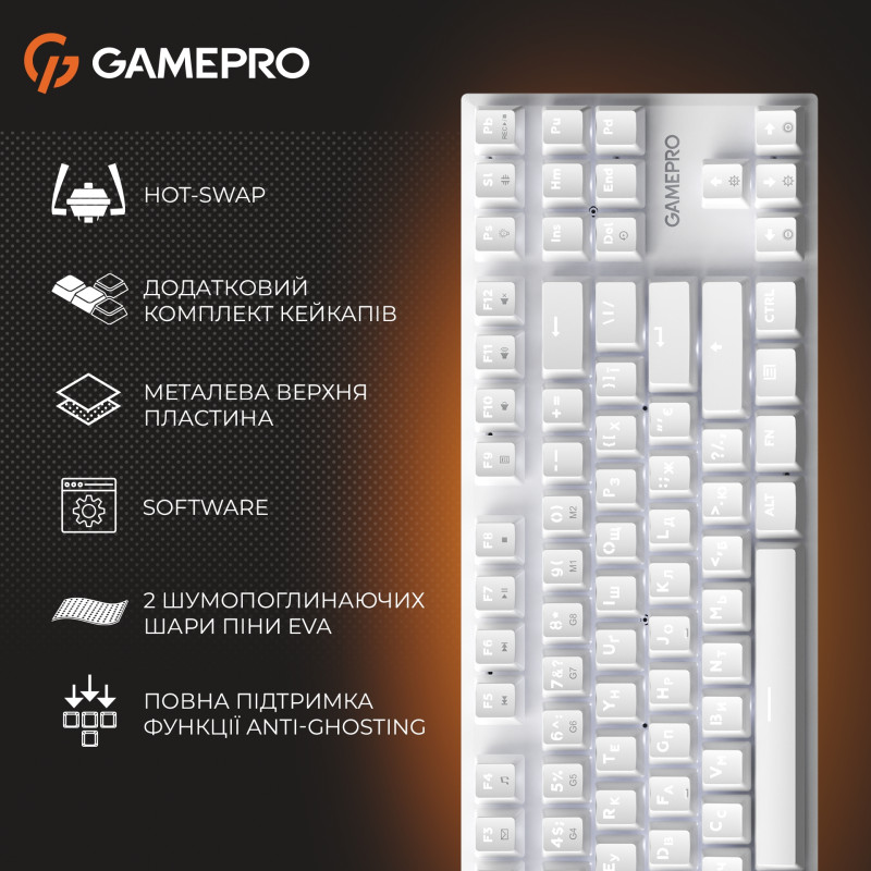 Клавиатура GamePro MK124W