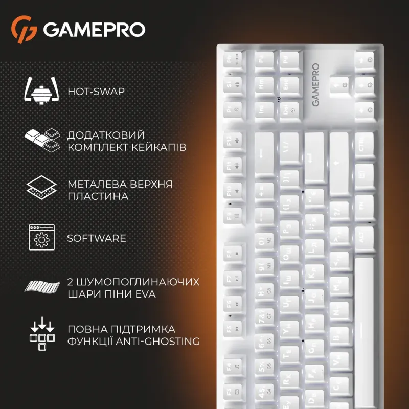 Клавіатура GamePro MK124W