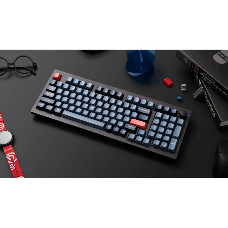 Клавіатура Keychron V5 Max 100 Key Gateron Jupiter Red Black (V5M-D1-UA)