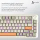 Клавиатура Ajazz AK820 MAX Flying Fish Switch Retro Colour (AK820MAX-FF-R)