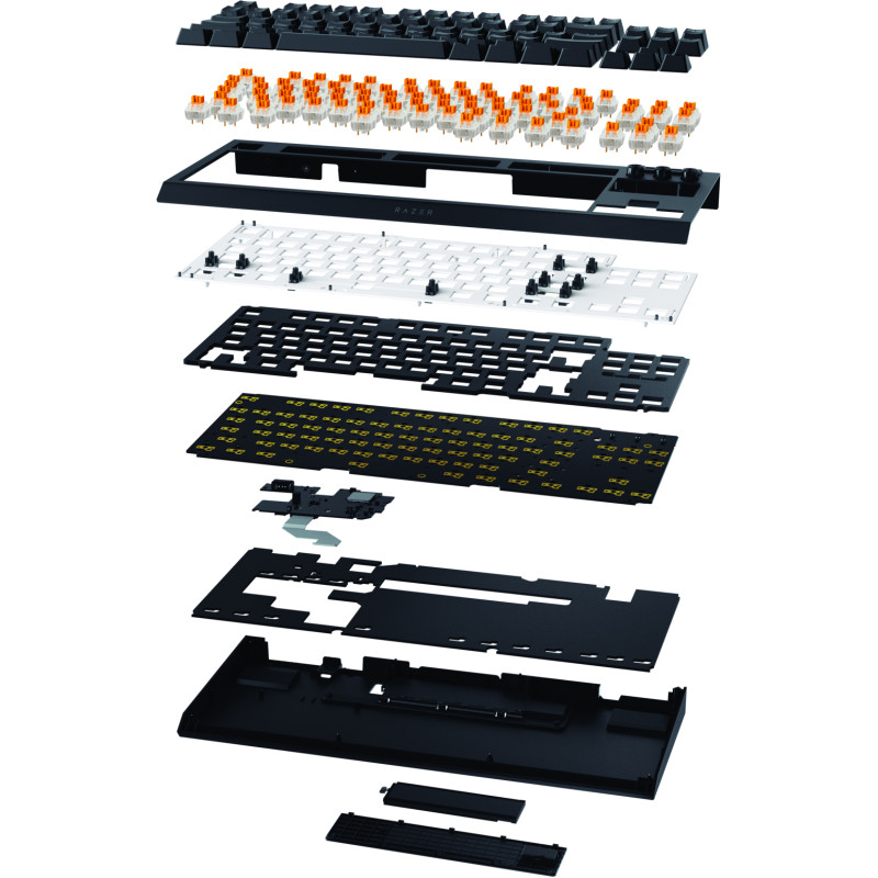 Клавиатура Razer BlackWidow V4 TKL Hyperspeed (RZ03-05480100-R3M1)