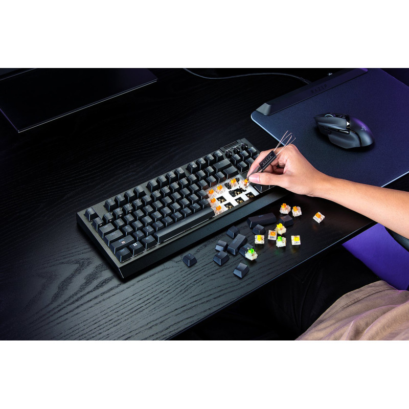Клавиатура Razer BlackWidow V4 TKL Hyperspeed (RZ03-05480100-R3M1)