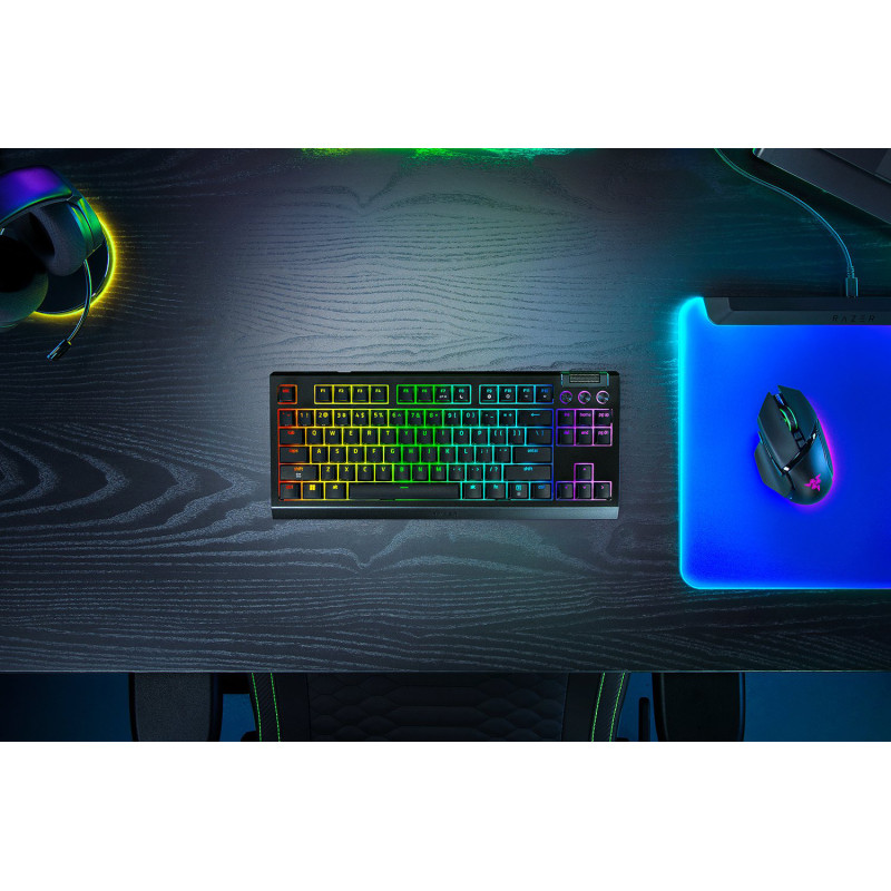 Клавиатура Razer BlackWidow V4 TKL Hyperspeed (RZ03-05480100-R3M1)