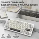 Клавиатура ATTACK SHARK X86 Starry White (X86SW_AS)