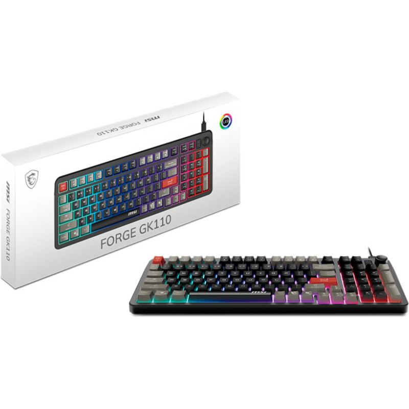 Клавіатура MSI FORGE GK110 UA