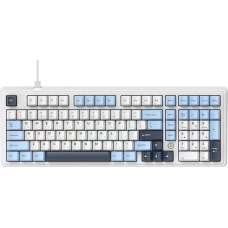 Клавіатура Ajazz AK980 MAX Magnetic switches Blue White Dark Blue (AK980-MAX-M-BWD