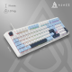 Клавіатура Ajazz AK980 MAX Magnetic switches Blue White Dark Blue (AK980-MAX-M-BWD