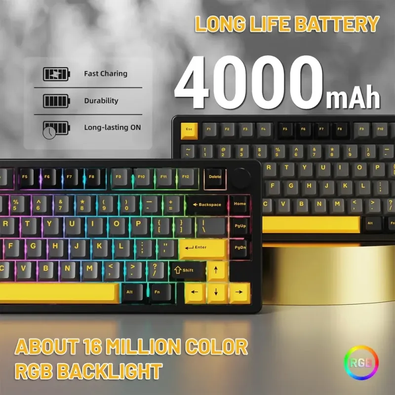 Клавиатура ATTACK SHARK X86 Starry Black (AS-6972792470450-SB, X86SB_AS)