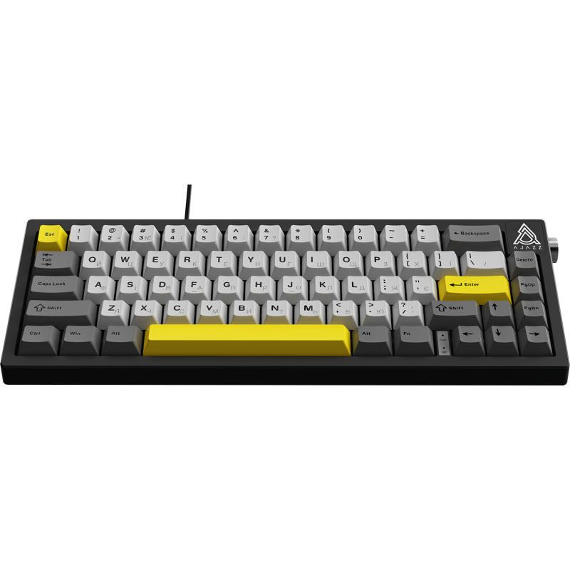 Клавиатура Ajazz AK650 Moon Yellow switches Gray White Yellow (AK650-MY-GWY)