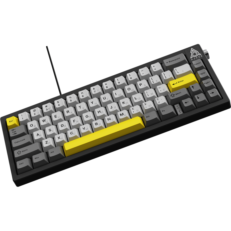 Клавиатура Ajazz AK650 Moon Yellow switches Gray White Yellow (AK650-MY-GWY)