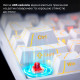 Клавіатура Ajazz NK68 Red switches Side contour White (NK68-RSW)