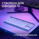 Клавиатура Logitech G515 LIGHTSPEED White (920-012539)