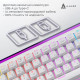 Клавіатура Ajazz NK68 Red switches White (NK68-RW)