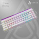 Клавіатура Ajazz NK68 Red switches White (NK68-RW)