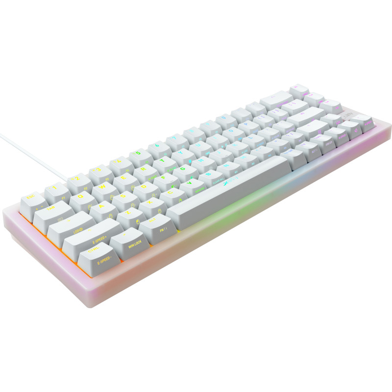 Xtrfy K5 Kailh Red RGB White (K5-RGB-CPT-TPWHITE-R-UKR)