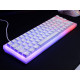 Xtrfy K5 Kailh Red RGB White (K5-RGB-CPT-TPWHITE-R-UKR)