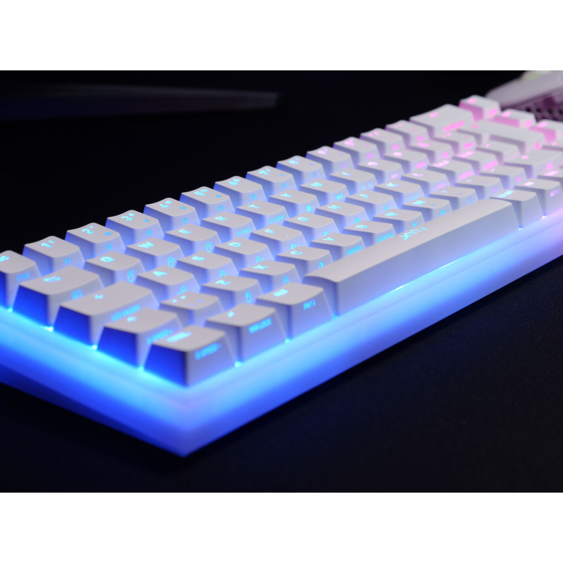 Xtrfy K5 Kailh Red RGB White (K5-RGB-CPT-TPWHITE-R-UKR)