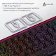 Клавиатура Ajazz NK68 Red switches Side Contour Black (NK68-R-S-B)