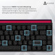 Клавіатура Ajazz NK68 Red switches Side Contour Black (NK68-RSB)