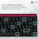 Клавиатура Ajazz NK68 Red switches Side Contour Black (NK68-R-S-B)
