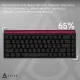 Клавиатура Ajazz NK68 Red switches Side Contour Black (NK68-R-S-B)