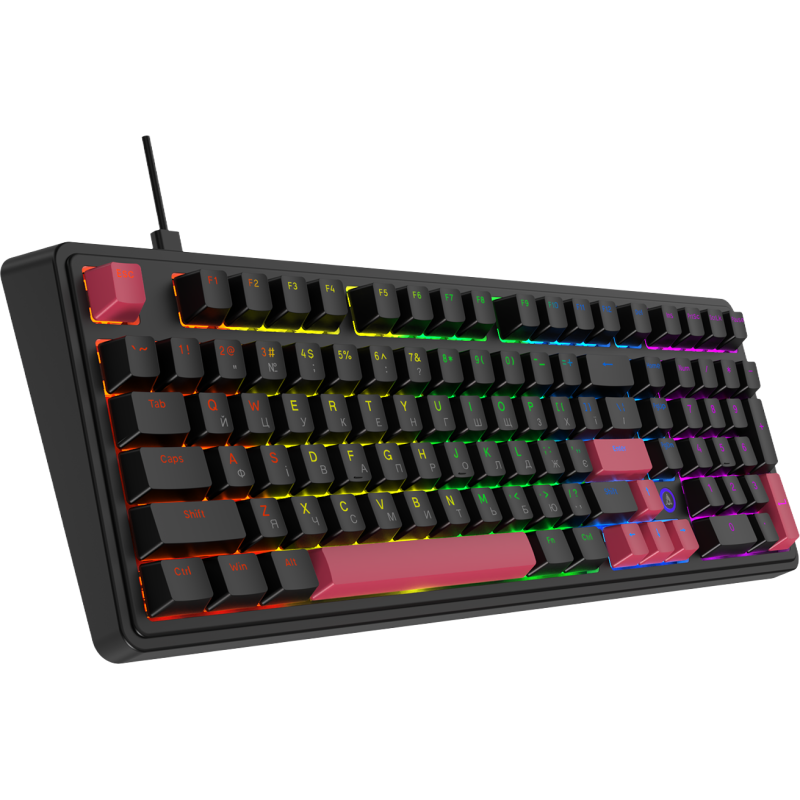 Клавіатура Ajazz AK980 Red switches Black Red (AK980-R-BR)