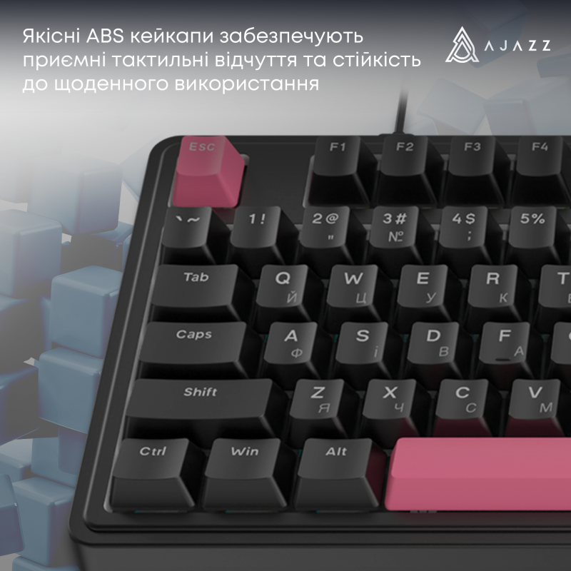 Клавіатура Ajazz AK980 Red switches Black Red (AK980-R-BR)