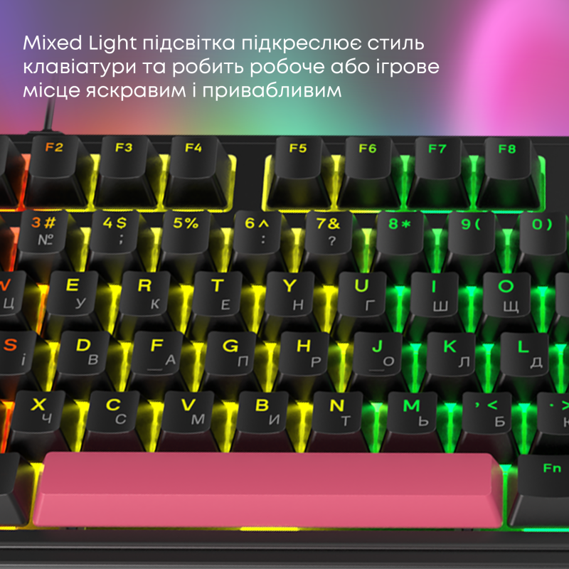 Клавіатура Ajazz AK980 Red switches Black Red (AK980-R-BR)