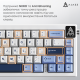 Клавіатура Ajazz AK650 Sea Salt switches Blue White Blue (AK650-SS-BWB)