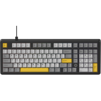 Клавиатура Ajazz AK980 MAX Magnetic switches Black Gray Yellow (AK980-MAX-M-BGY)