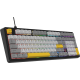 Клавіатура Ajazz AK980 MAX Magnetic switches Black Gray Yellow (AK980-MAX-M-BGY)