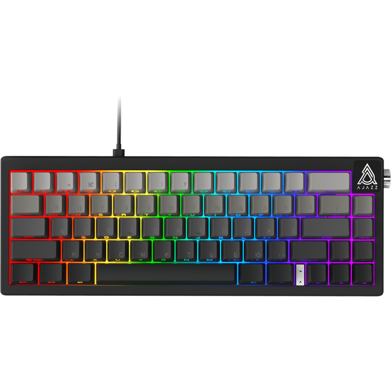 Клавиатура Ajazz AK650 Day Dream switches Gradient Black Gray (AK650-DD-BG)
