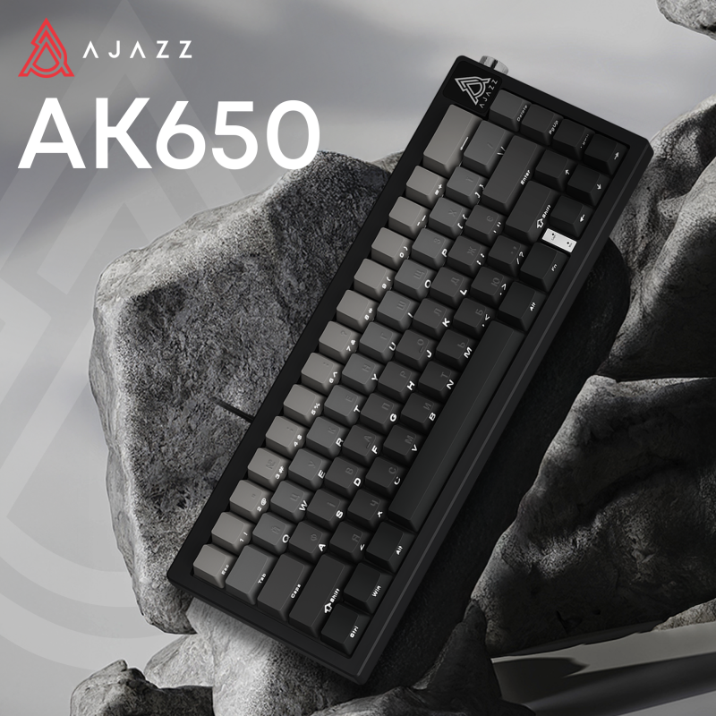 Клавиатура Ajazz AK650 Day Dream switches Gradient Black Gray (AK650-DD-BG)