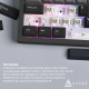 Клавиатура Ajazz AK650 Day Dream switches Gradient Black Gray (AK650-DD-BG)