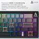 Клавиатура Ajazz AK650 Day Dream switches Gradient Black Gray (AK650-DD-BG)